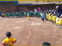 Activités d&rsquo;éveil matinal des enfants de l&rsquo;école maternelle